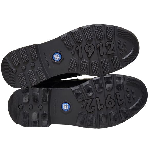 Nunn Bush Men 1912 Plain Toe Combat Boots Size US 9.5W Black Leather - Picture 4 of 5